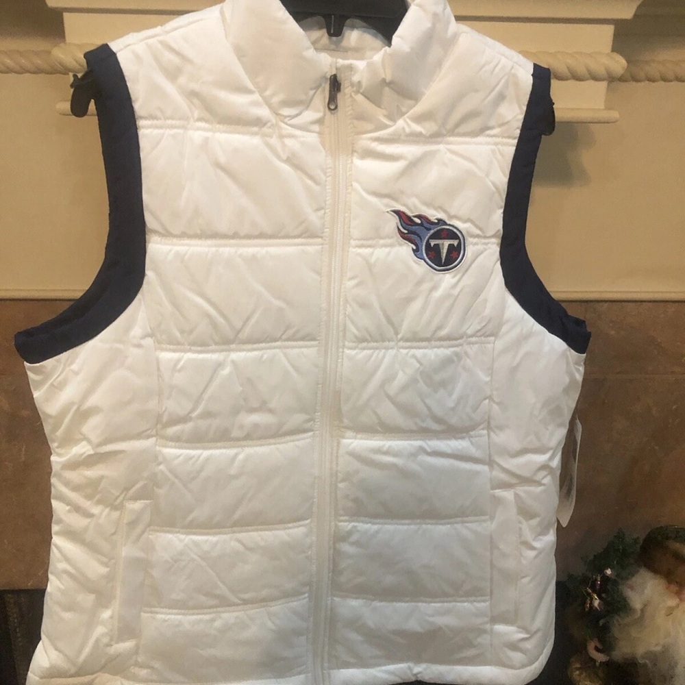NFL Team Apparel Women’s Size XL Vest Tennessee Titans New W/tags